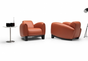 furniture: DS-57: THE DESIGN AND SITTING COMFORT ARE REMINISCENT OF A 1930S RACING CAR. THE STEEP RAKE OF THE SEAT IS ACHIEVED BY USING A WEDGE-SHAPED BASE – IN IMPACT-RESISTANT HIGH GLOSS LACQUER, VARNISHED SOLID OAK OR ALUMINIUM. | ARCHONTIKIS - DESEDE