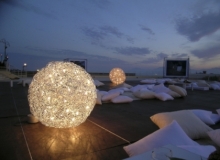 lighting: FIL DE FER OUTDOOR, DIAM. 30, 40, 40, 90, 120CM | CATELLANI & SMITH