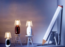 lighting: CANDY LIGHT BY JAIME HAYON, WEISS, KUPFER ODER PLATINFARBEN, PREIS: 2010 € | BACCARAT